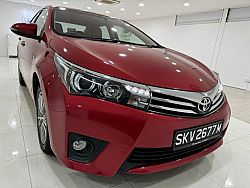 Toyota Corolla Altis 1.6L CVT Elegance LED Keyless 2015 Red